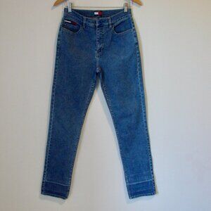 Vintage 90s Tommy Hilfiger Tommy Jeans High Waist Straight Relaxed Fit 7 or 29
